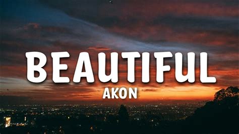 akon beautiful lyrics